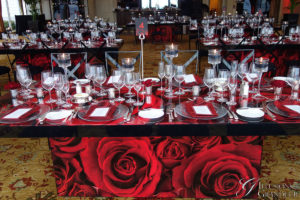 Rose Tables 40" x 8' x 30"h