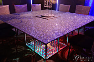 Glitter Tables 66" x 66" x 30"h