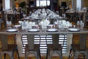 Corrugated Metal Tables 44"x96"x30"h