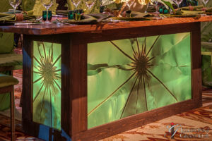 Redwood Tables with Leaf Image 40" x 96" x 30"h