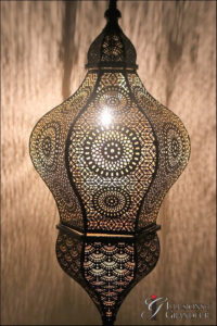 Moroccan Lanterns 2 12"x12"x26"H
