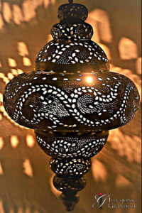 Moroccan Lanterns 3 16"x16"x32"H