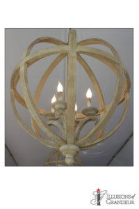Sphere Chandelier 30"round