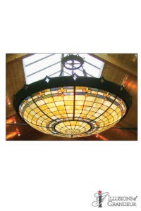 Tiffany Chandeliers 53"x53"x39"H