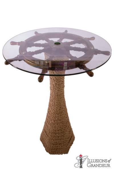 Ship Wheel Cocktail Tables