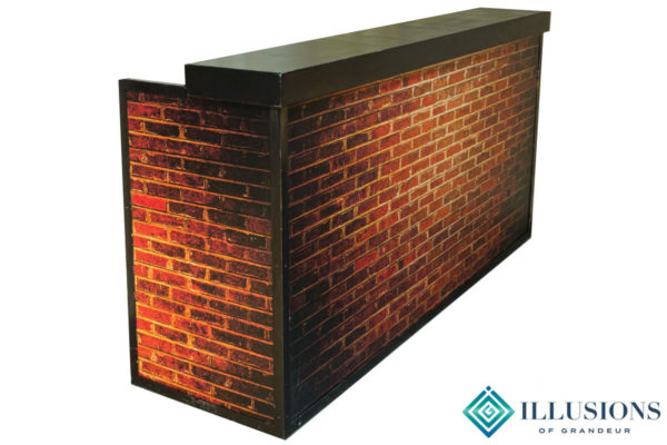 Illuminated Brick Bars