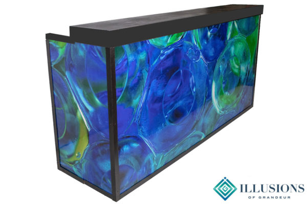 Illuminated Glass Float Bar