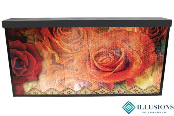 Illuminated Vintage Rose Bar