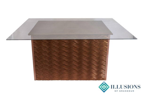 Bronze Wave Dining Tables