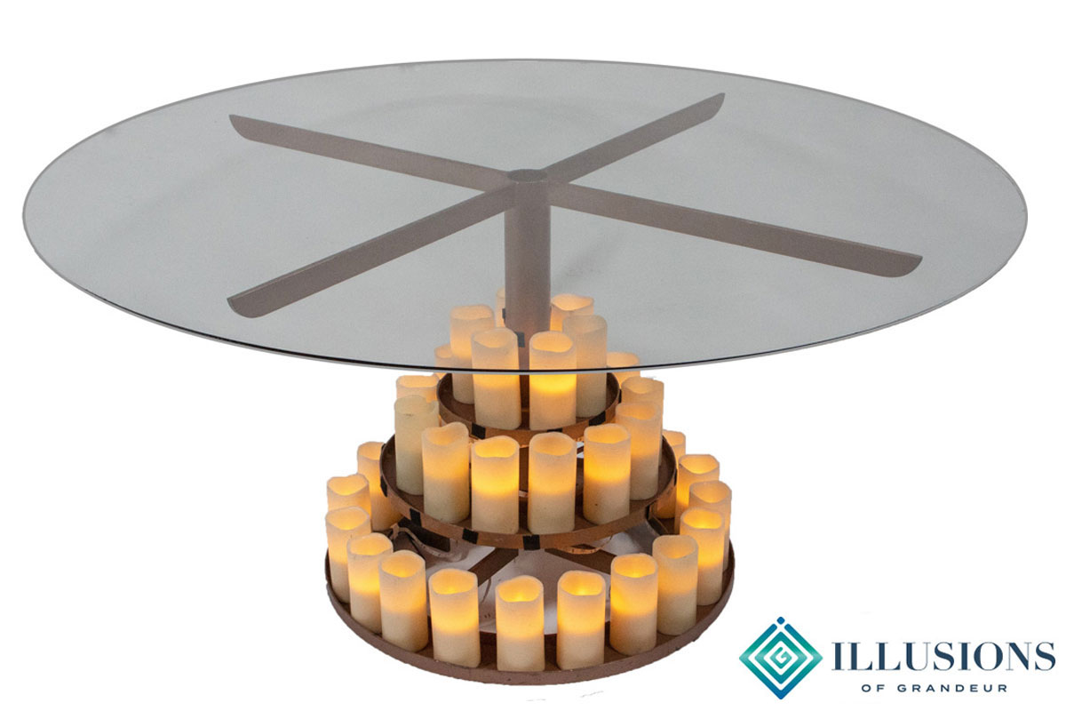 Illuminated Grape Cocktail Tables