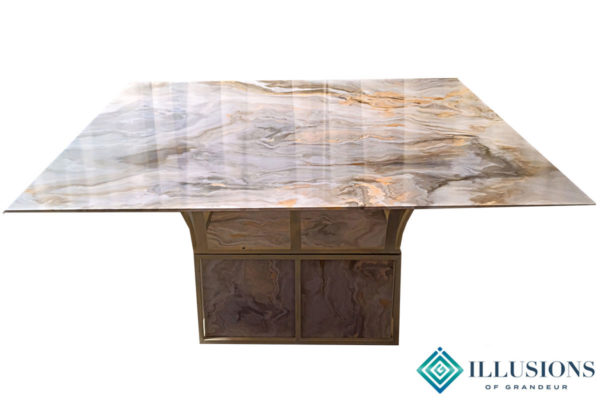 Faux Marble Dining Tables