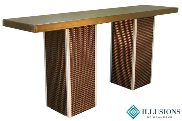 Bronze Square Communal Tables