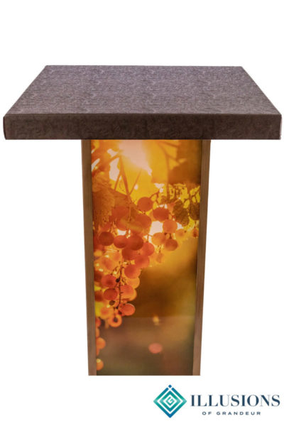 Illuminated Grape Cocktail Tables