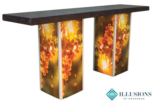 Illuminated Grape Communal Tables