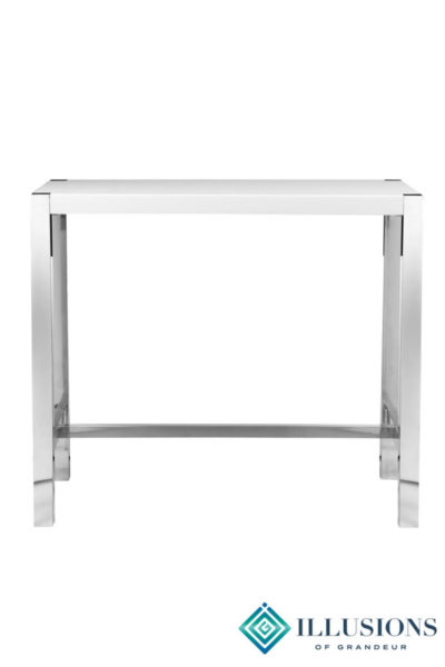 White Communal Bar Tables