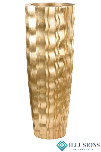 Gold Wave Urn large