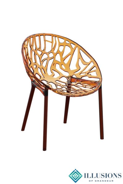 Amber Birds Nest Dining Chair