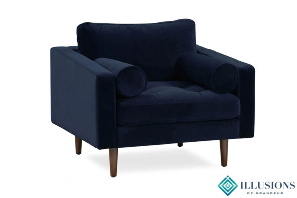 Napa Navy Velvet Chairs