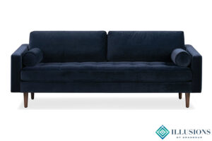 Napa Navy Velvet Sofa